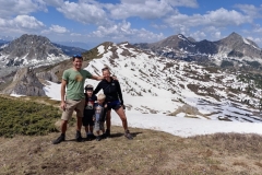 Drielandenpunt vanaf Montenegro