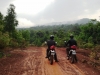 Dag 2, met zonsopgang de mistige Cardamom mountains inrijden. Prachtig