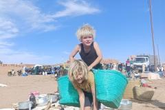 Dax en Jep doen een pakezeltje na