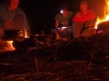 chillen bij t vuur