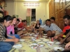 Eten bij Drew\'s schoonfammilie
